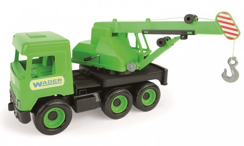 Wader Dźwig zielony 38 cm Middle Truck w kartonie