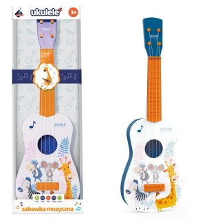 ASKATO Gitara ukulele pomarańczowa