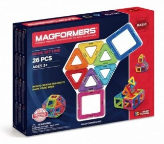 Magformers Klocki magnetyczne basic 26 elementów