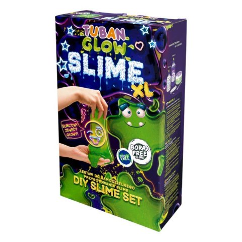 TUBAN Masa plastyczna Zestaw super slime - Glow in the dark XL