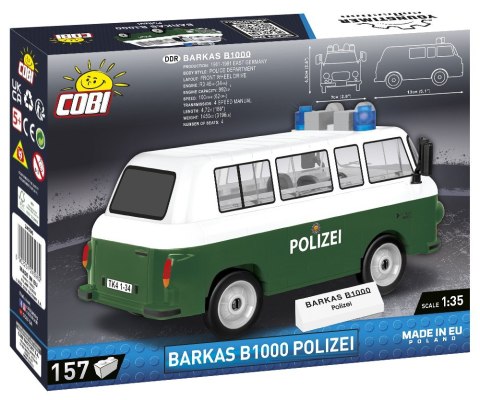 Cobi Klocki Klocki Barkas B1000 Polizei