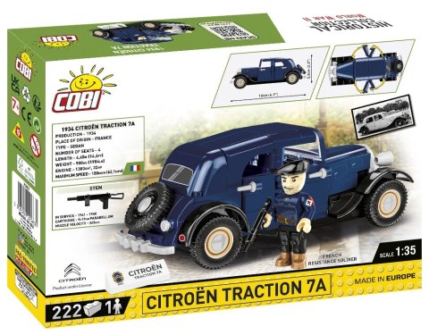 Cobi Klocki Klocki 1934 Citroen Traction 7A