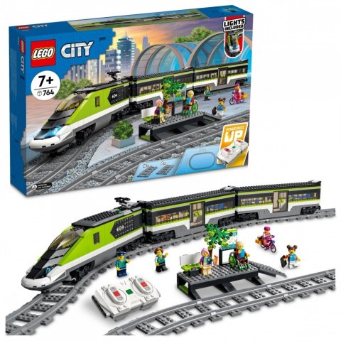 LEGO Klocki City 60337 Ekspresowy pociąg pasażerski