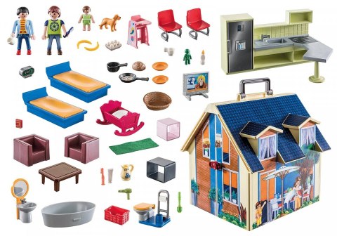 Playmobil Przenośny domek dla lalek Dollhouse 70985