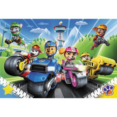 Trefl Puzzle 100 elementów Psi Patrol na motorach