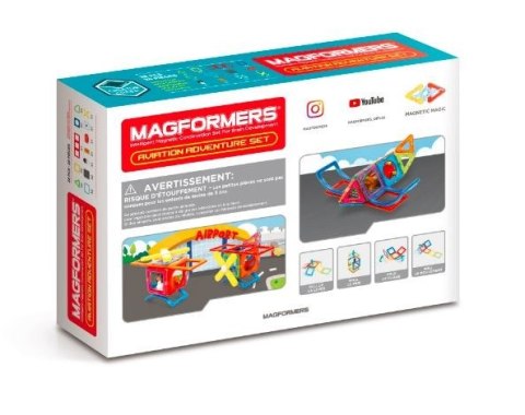 Magformers Klocki magnetyczne Aviation Adventure