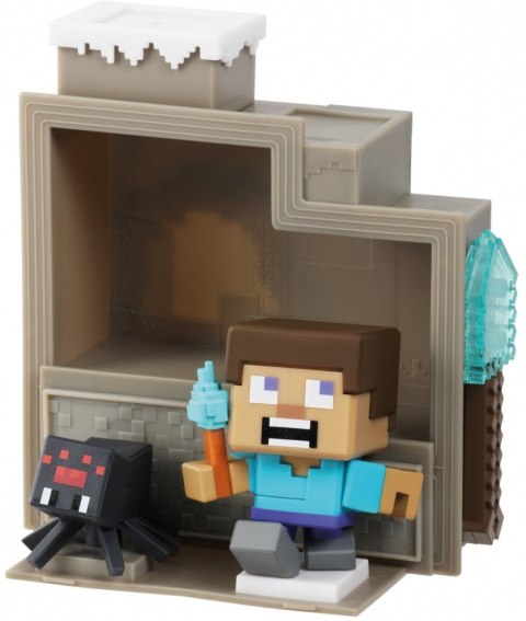 Cobi Figurki Minecraft Caves & Cliffs - Przygoda w Jaskini Treasure X