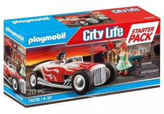 Playmobil Klocki City Life 71078 Zestaw startowy Hot Rod