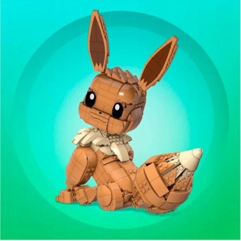 Mega Bloks Klocki Duży Eevee Pokemon do zbudowania