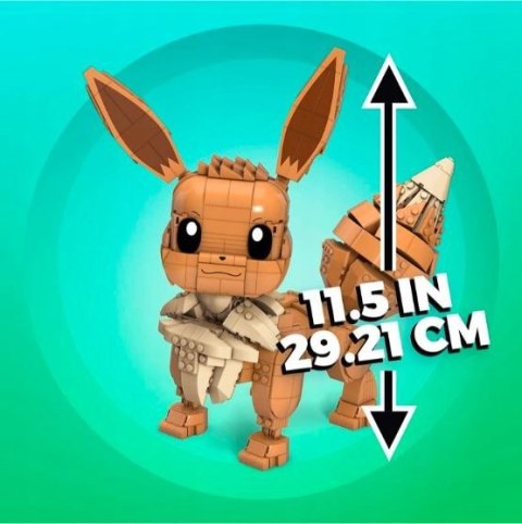 Mega Bloks Klocki Duży Eevee Pokemon do zbudowania