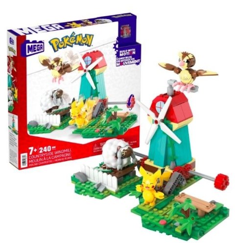 Mega Bloks Klocki Pokemon Construx Wiejski Wiatrak