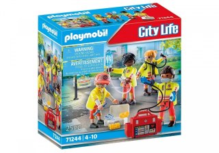 Playmobil Figurki City Life 71244 Zespół ratunkowy