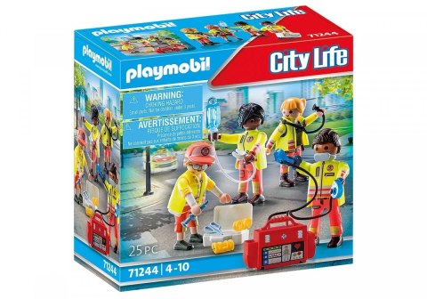 Playmobil Figurki City Life 71244 Zespół ratunkowy