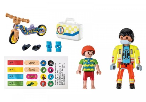 Playmobil Figurki City Life 71245 Sanitariusz z pacjentem