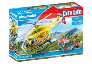 Playmobil Zestaw City Life 71203 Helikopter ratunkowy