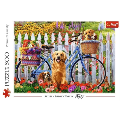 Trefl Puzzle 500 elementów Pieska przygoda