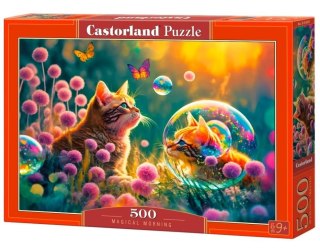 Castor Puzzle 500 elementów Kot magiczny poranek