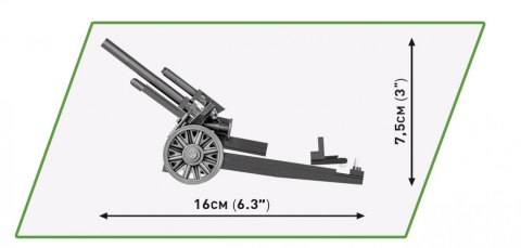 Cobi Klocki Klocki 10,5 cm leFH 18