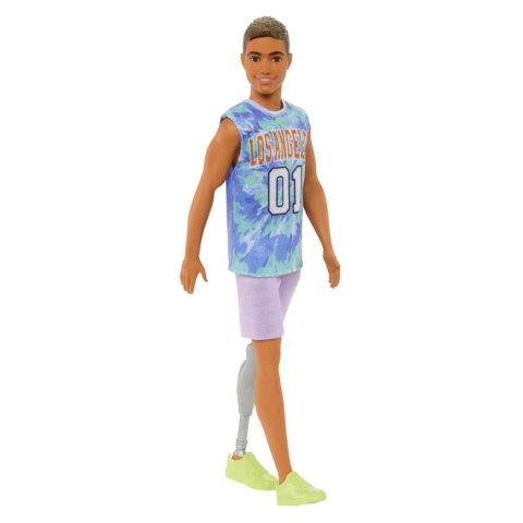 Mattel Barbie Fashionistas Ken Sportowy strój z protezą nogi