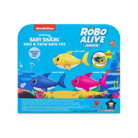 ZURU Robo Alive Figurka Junior Robotic Pływający Rekin niebieski