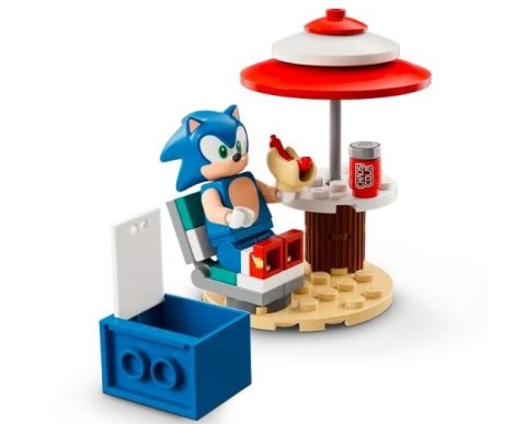 LEGO Klocki Sonic 76990 Wyzwanie z pędzącą kulą