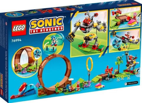 LEGO Klocki Sonic 76994 Wyzwanie z pętlą w Green Hill