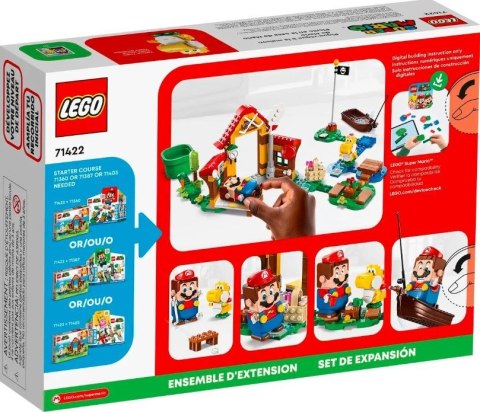 LEGO Klocki Super Mario 71422 Piknik w domu Mario - zestaw rozszerzający