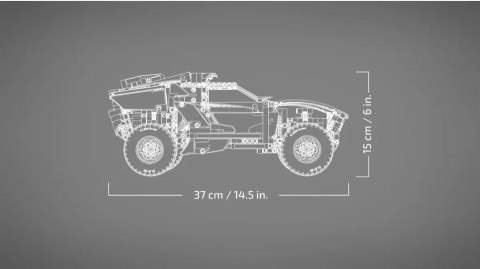 LEGO Klocki Technic 42160 Audi RS Q e-tron