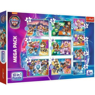 Trefl Puzzle 10w1 Wesoły dzień piesków Psi Patrol Paw Patrol