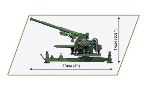 Cobi Klocki Klocki Canon de 90 mm Modele 1939