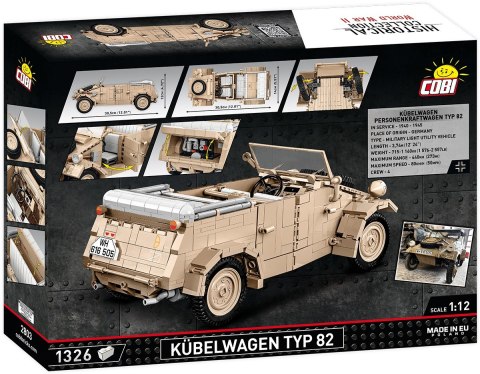 Cobi Klocki Klocki Kubelwagen Personenkraft wagen Typ 82