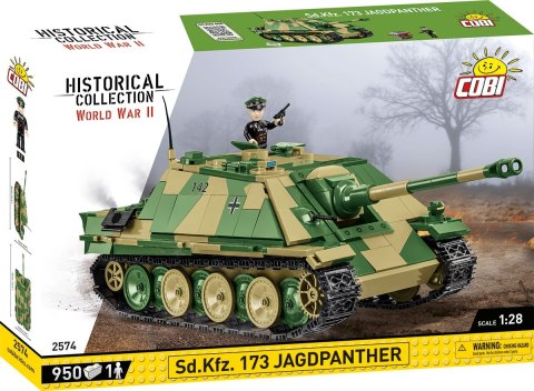 Cobi Klocki Klocki Historical Collection WWII Sd.Kfz.173 Jagdpanther 950 klocki