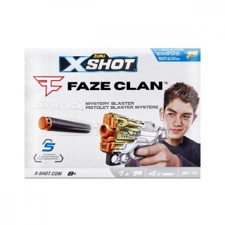 ZURU X-Shot Wyrzutnia Skins Menace Faze 4 strzałki