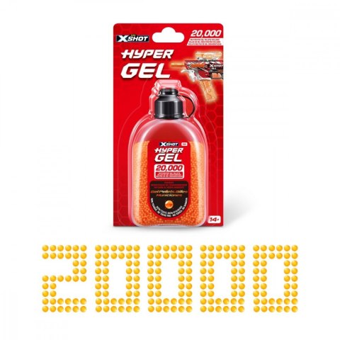 ZURU X-Shot Kulki żelowe Hyper Gel 20 000 sztuk