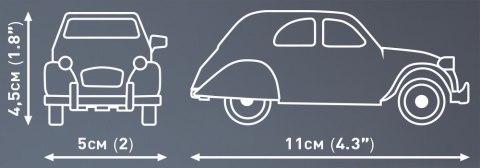 Cobi Klocki Klocki Citroen 2CV Dolly