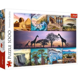 Trefl Puzzle 1000 elementów Kolaż Afryka