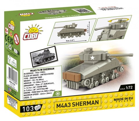 Cobi Klocki Klocki Historical Collection M4A3 Sherman