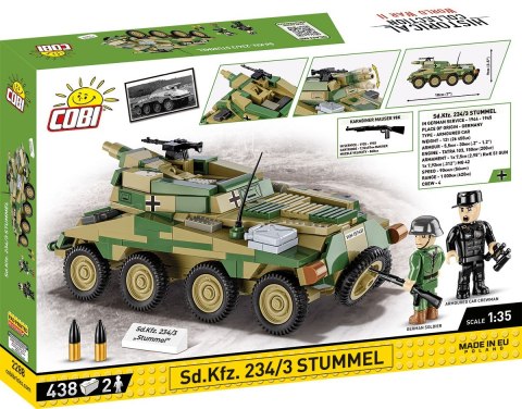 Cobi Klocki Klocki Historical Collection Sd.Kfz. 234/3 Stummel