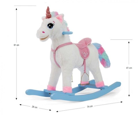 Milly Mally Koń na biegunach Łatek Unicorn