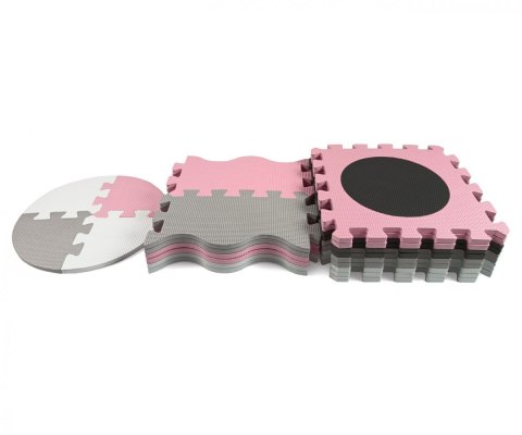 Milly Mally Mata piankowa puzzle Jolly Pink Grey