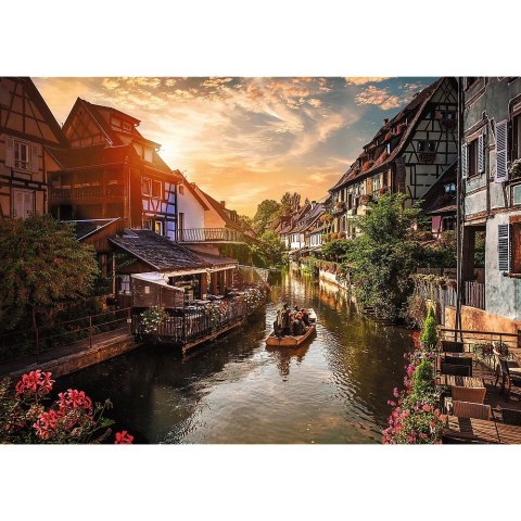 Trefl Puzzle 1000 elementów Premium Mała Wenecja Colmar Francja