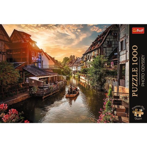 Trefl Puzzle 1000 elementów Premium Mała Wenecja Colmar Francja