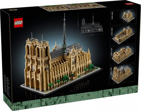 LEGO Klocki Architecture 21061 Notre-Dame w Paryżu