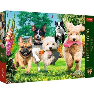 Trefl Puzzle 1000 elementów Premium Plus Tea Time Nadchodzą kłopoty!