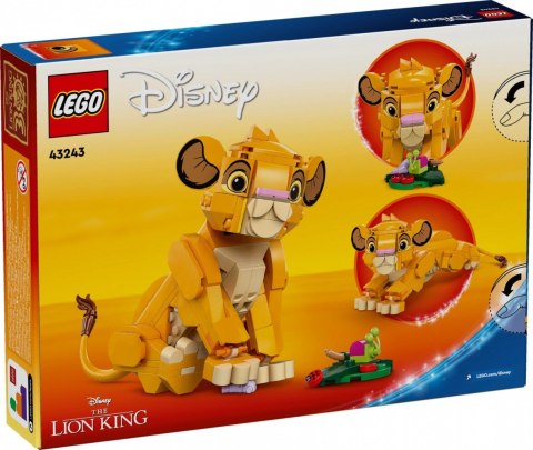 LEGO Klocki Disney Classic 43243 Król Lew - lwiątko Simba