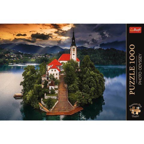 Trefl Puzzle 1000 elementów Premium Plus Jezioro Bled Słowenia