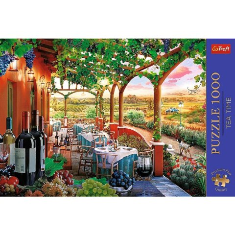 Trefl Puzzle 1000 elementów Premium Plus Wiosenna Winnica