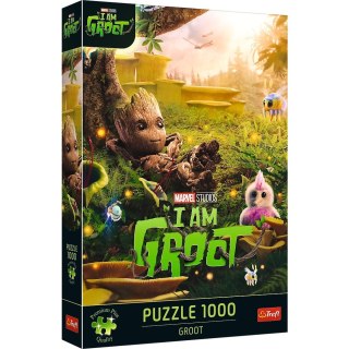 Trefl Puzzle 1000 elementów Premium Plus Groot Marvel