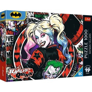 Trefl Puzzle 1000 elementów Premium Plus Harley Quinn Batman