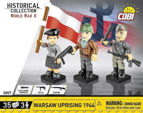 Cobi Klocki Figurki Powstańców warszawskich 1944 zestaw